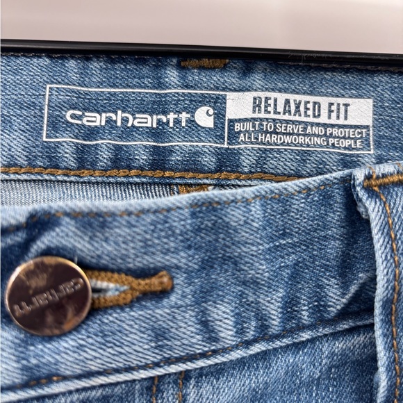 Carhartt Men's Tugged Flex Straight Relaxed Fit 35 x 30 - Picture 3 of 6
